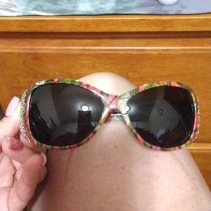 Hornz Polarized Camo Pink Sunglasses